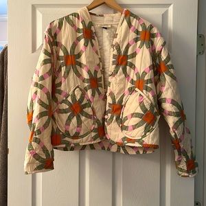 Quilted Bomber Jacket